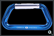 Omega Pacific Non Locking Standard D Carabiner
