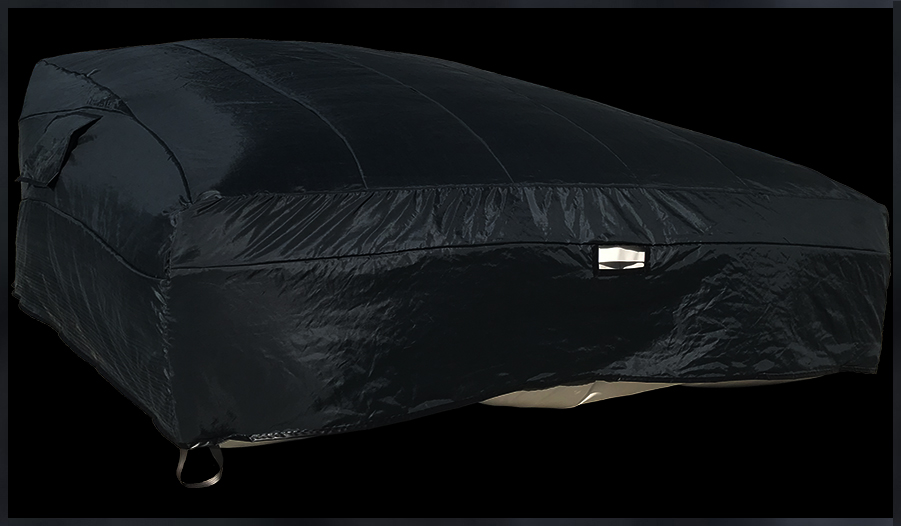 Custom Safety Air Mattress . White Wedge . kevlar Cover . Aerovironment